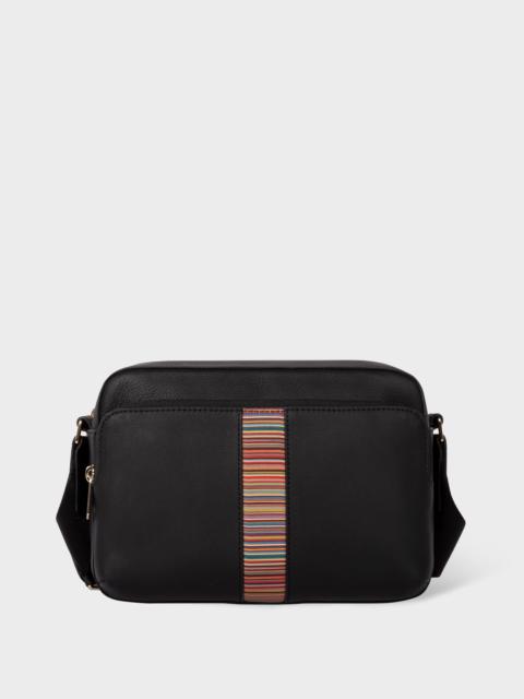 Paul Smith Cross-Body Bag With 'Signature Stripe' Panel