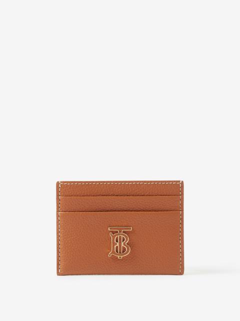Grainy Leather TB Card Case