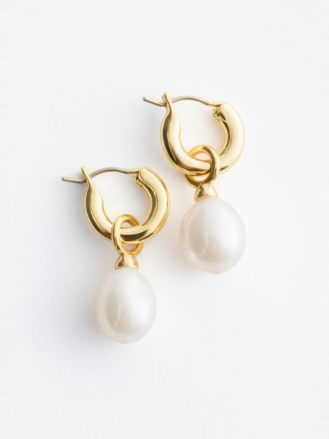 & Other Stories Freshwater Pearl Hoops