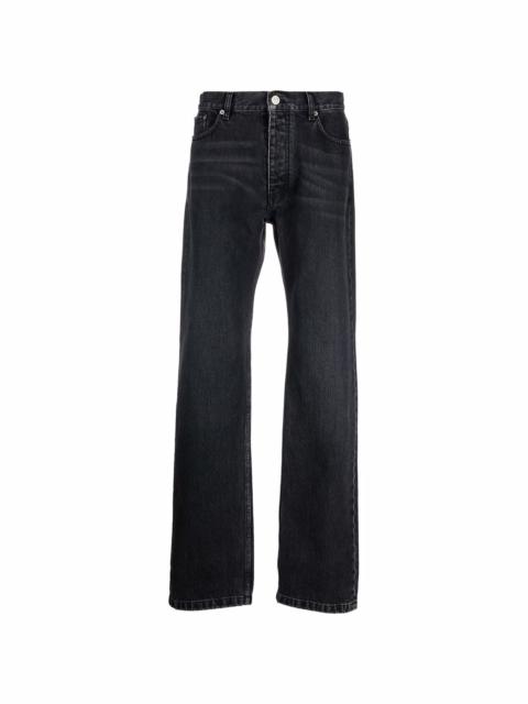 BALENCIAGA low-rise straight-leg jeans