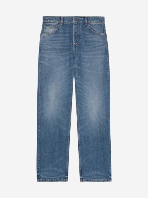 The Kooples BLUE BAGGY JEANS