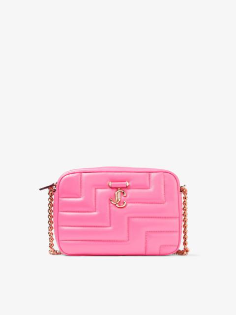JIMMY CHOO Varenne Avenue Camera/m
Candy Pink Quilted Nappa Leather Camera Bag