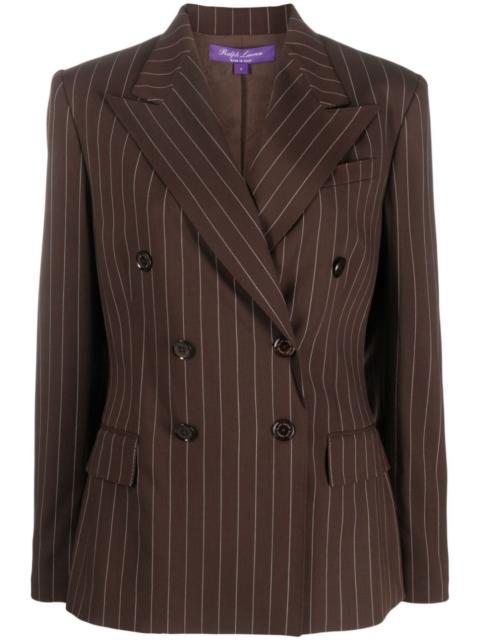 Ralph Lauren Safford striped wool blazer