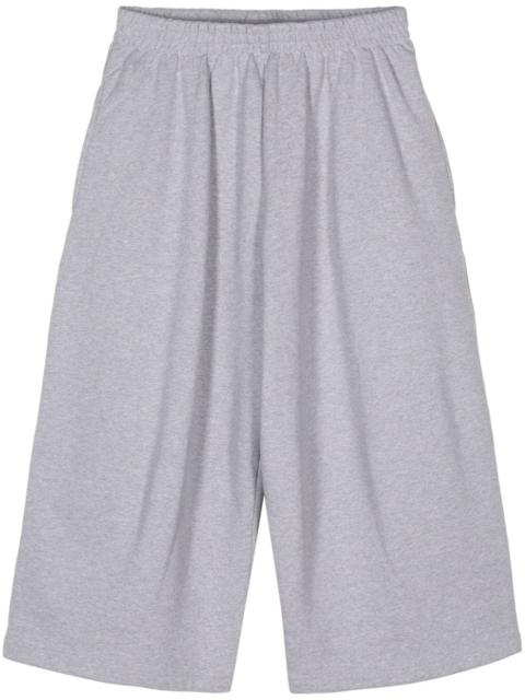 BALENCIAGA drawstring cropped track pants