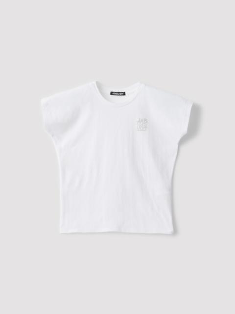 Ambush AMBUSH SCRIPT FITTED T-SHIRT