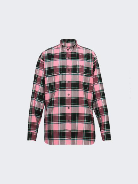 Givenchy Lumberjack Shirt Pink