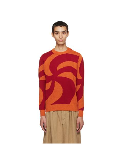 soulland Orange Armor Lux Edition Sweater