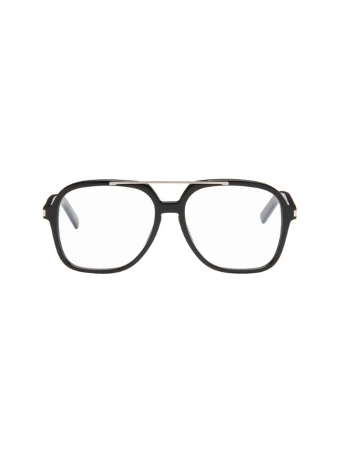 SAINT LAURENT Black SL 545 Corner Angle Optical Frame Glasses