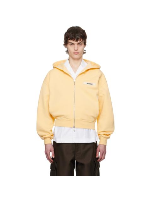 Yellow La Casa 'The Gros Grain zipped' Hoodie