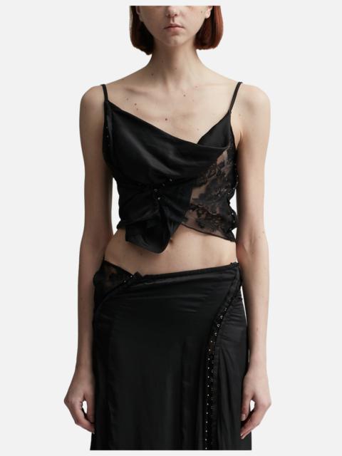 Y/Project HOOK AND EYE CAMI