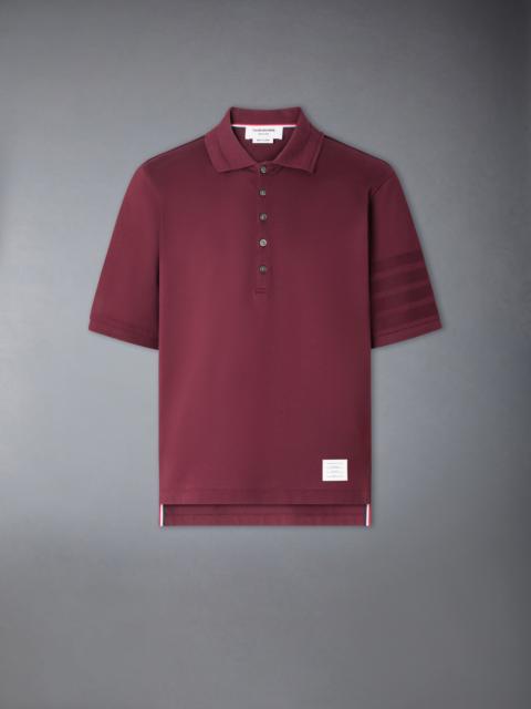 Thom Browne JERSEY OTTOMAN 4-BAR POLO