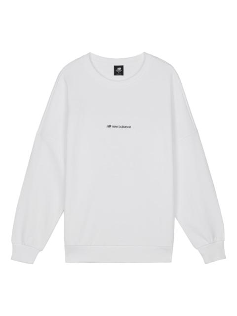 New Balance New Balance Long Sleeve Heathertech Tee Men's White AMT03332-MUN