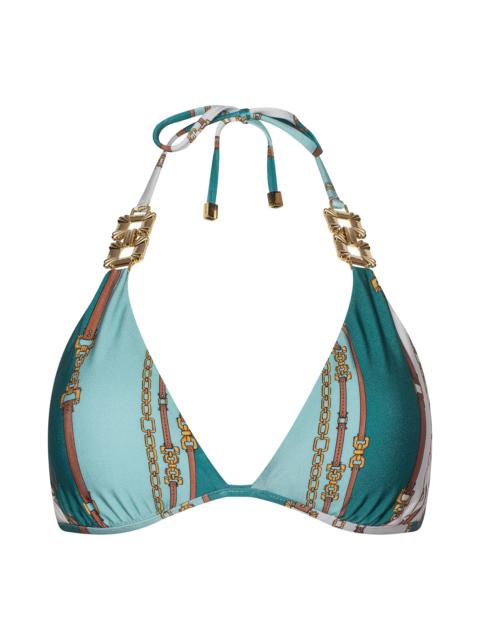 L'AGENCE Annabelle Triangle Bikini Top