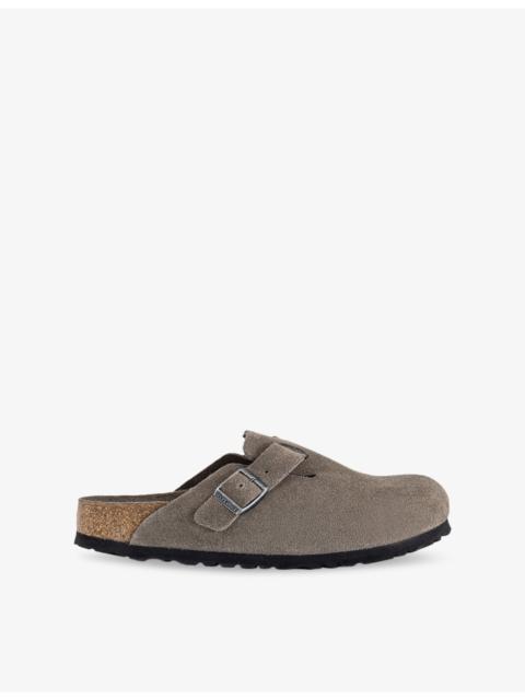 BIRKENSTOCK Boston Suede Clogs