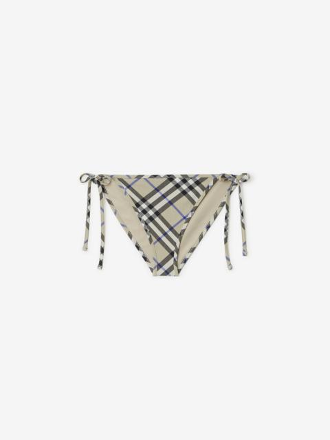 Burberry Check Bikini Briefs