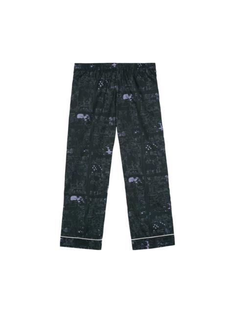 BRAIN DEAD Brain Dead Hedgehog Pajama Bottom 'Forest Green'