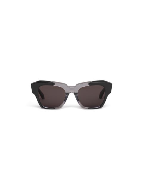 Alaïa MELTED SQUARE SUNGLASSES
