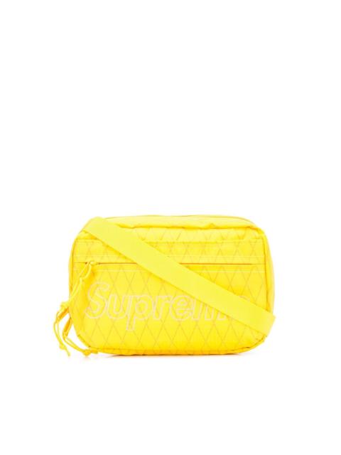 Supreme logo print shoulder bag