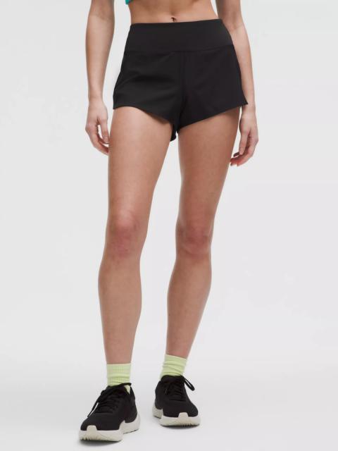 lululemon Speed Up High-Rise Mesh Vent Short 2.5" *Lace Trim