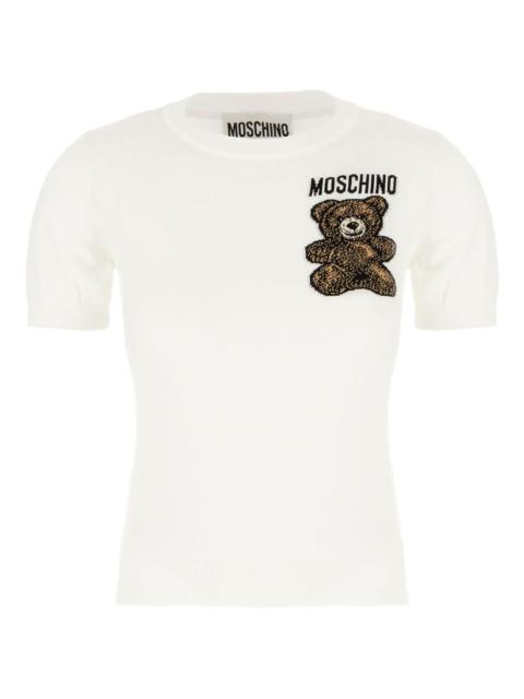 Moschino Teddy-embellished T-shirt