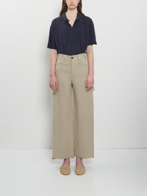META CAMPANIA COLLECTIVE Frankie Heavyweight Linen Workwear Trousers