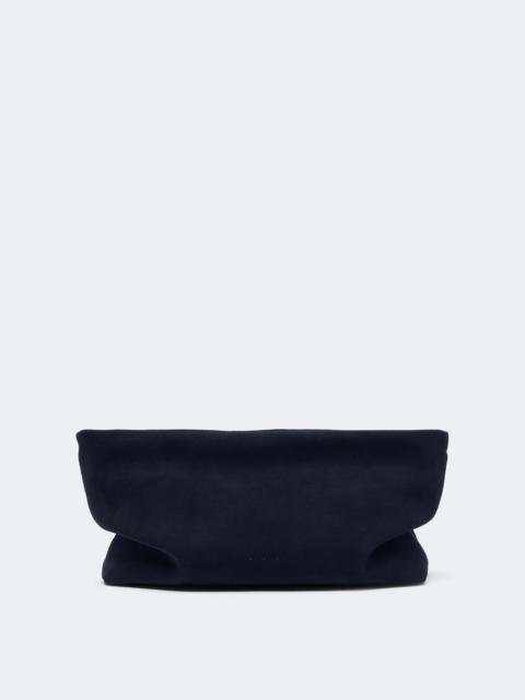AESTHER EKME Nina Mini suede clutch