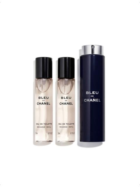 CHANEL BLEU DE CHANEL Eau de toilette Refillable Travel Spray 3 x 20ml