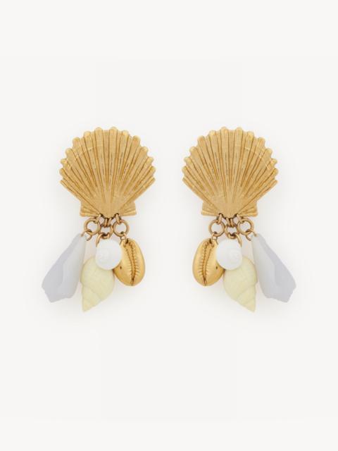 Chloé THE CHLOÉ SHELLS EARRINGS