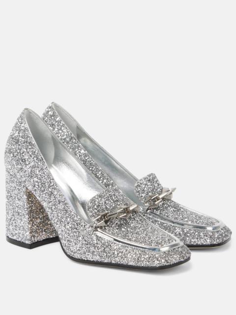 JIMMY CHOO Diamond Tilda loafer pumps