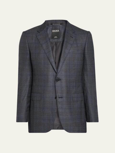 ZEGNA Men's 12milmil12 Wool Single-Breasted Sport Coat