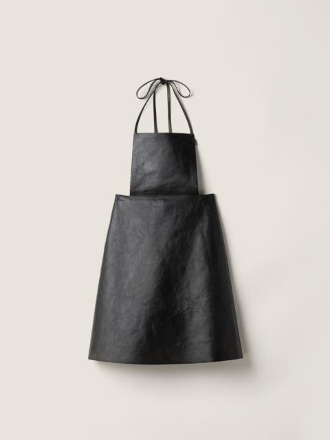 Miu Miu Leather apron