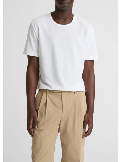 Vince Pima Cotton Piqué Crew Neck T-Shirt