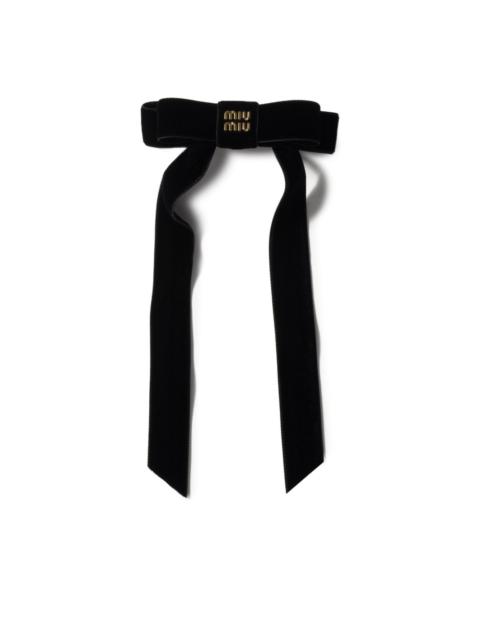 Miu Miu bow-detail hair clip