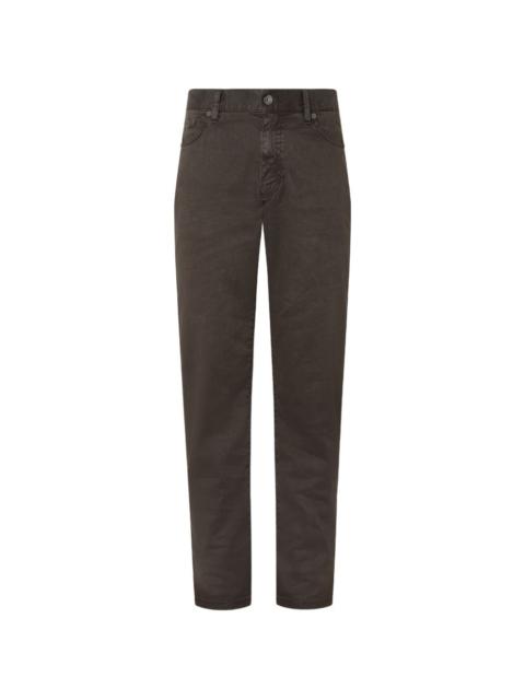 ZEGNA stretch roccia trousers