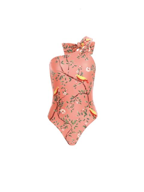 Agua by Agua Bendita Fresa Canarios Pink One Piece