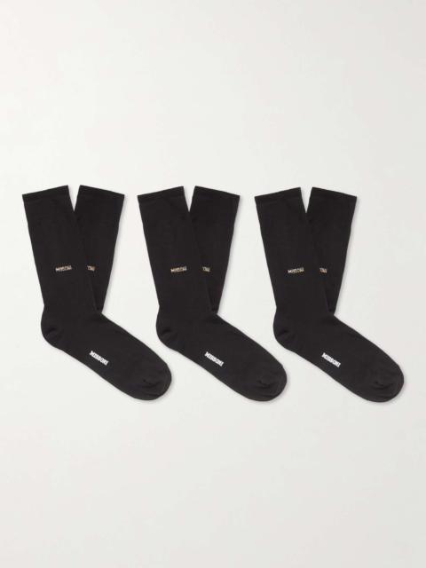Missoni Three-Pack Cotton-Blend Socks