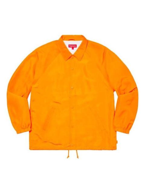 Supreme World Famous Coaches Jacket 'Orange Black' SUP-SS20-709