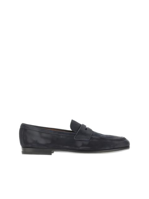 Church's suede penny loafers
