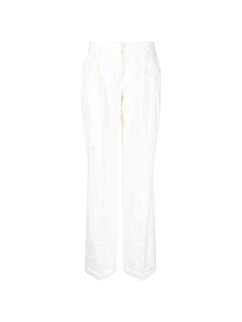 Alexander McQueen wide-leg wool trousers