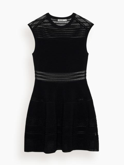 SIMKHAI Esri Mini Dress in Black