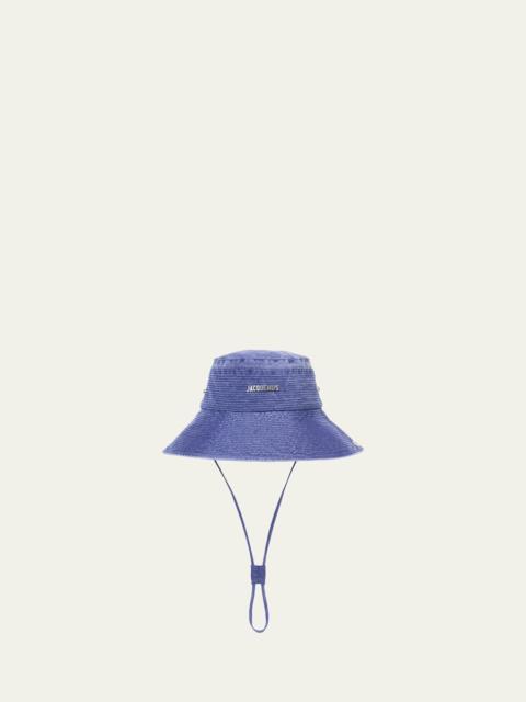 JACQUEMUS Men's The De-Nimes Denim Bucket Hat
