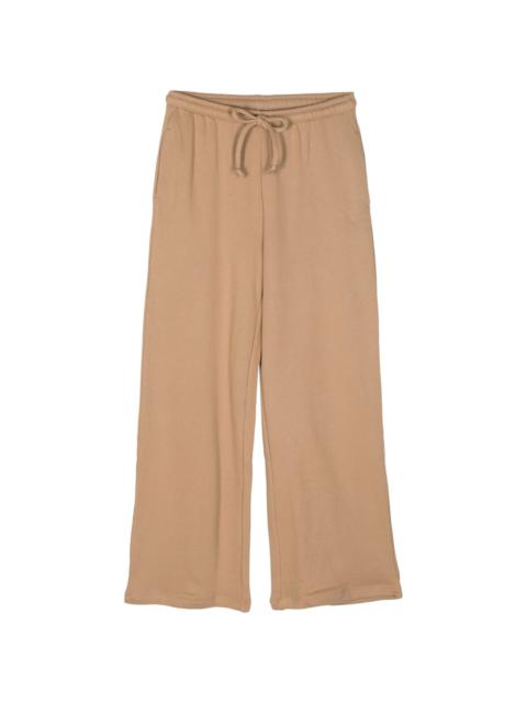 BASERANGE wide-leg cotton track pants