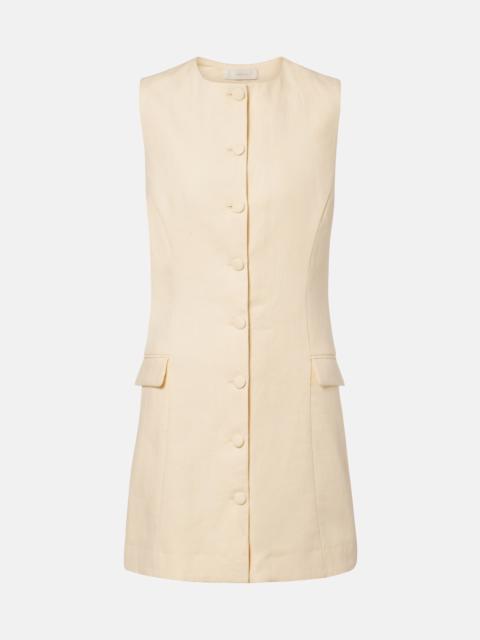 FAITHFULL Jane linen minidress