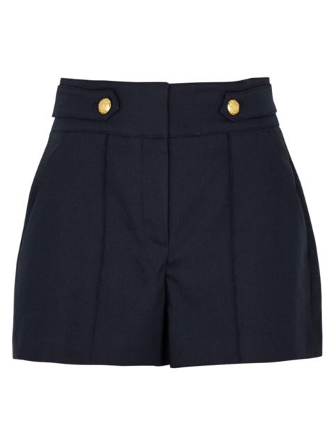 VERONICA BEARD Runo linen-blend shorts
