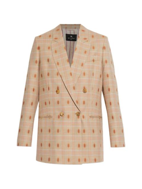Etro check-patterned blazer