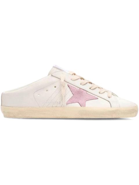Golden Goose Golden Goose Super-Star Sabot Milk White Lilac (Women's)