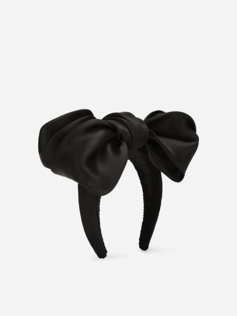 Dolce & Gabbana Headband with organza bow