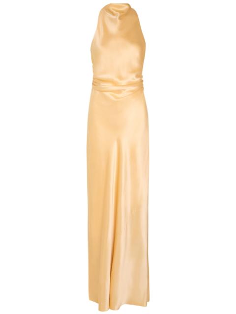 Reformation Reformation Anaiis Silk Maxi Dress