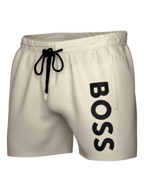 BOSS Octopus logo-print swim shorts