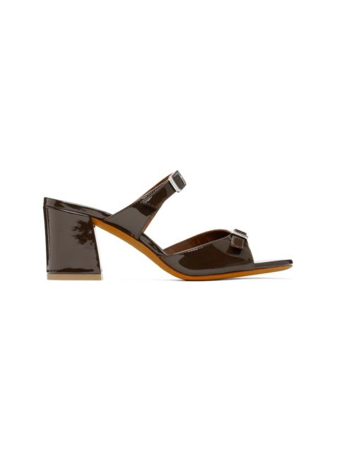 MARYAM NASSIR ZADEH Brown Una Heeled Sandals